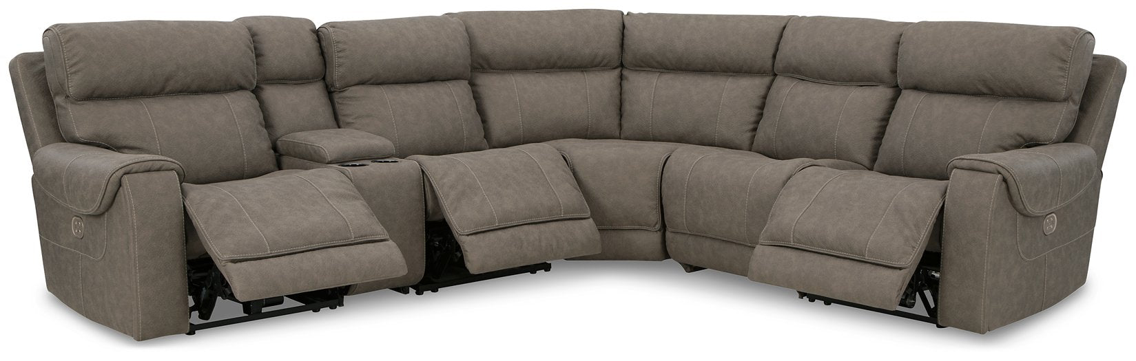Starbot Power Reclining Sectional - Hometown Comfort Station