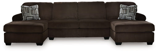 Kimlee Sectional with Double Chaise - Hometown Comfort Station