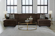 Kimlee Sectional with Double Chaise - Hometown Comfort Station