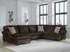 Kimlee Sectional with Chaise - Hometown Comfort Station