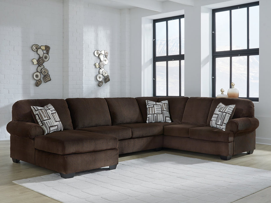 Kimlee Sectional with Chaise - Hometown Comfort Station
