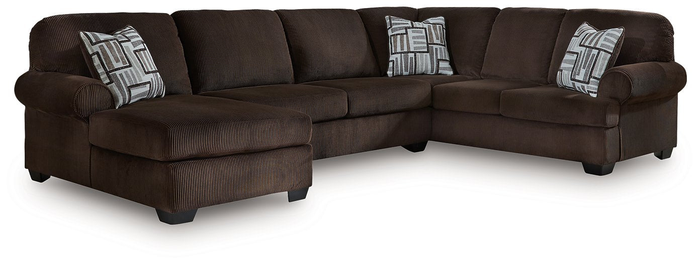Kimlee Sectional with Chaise - Hometown Comfort Station