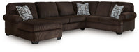 Kimlee Sectional with Chaise - Hometown Comfort Station
