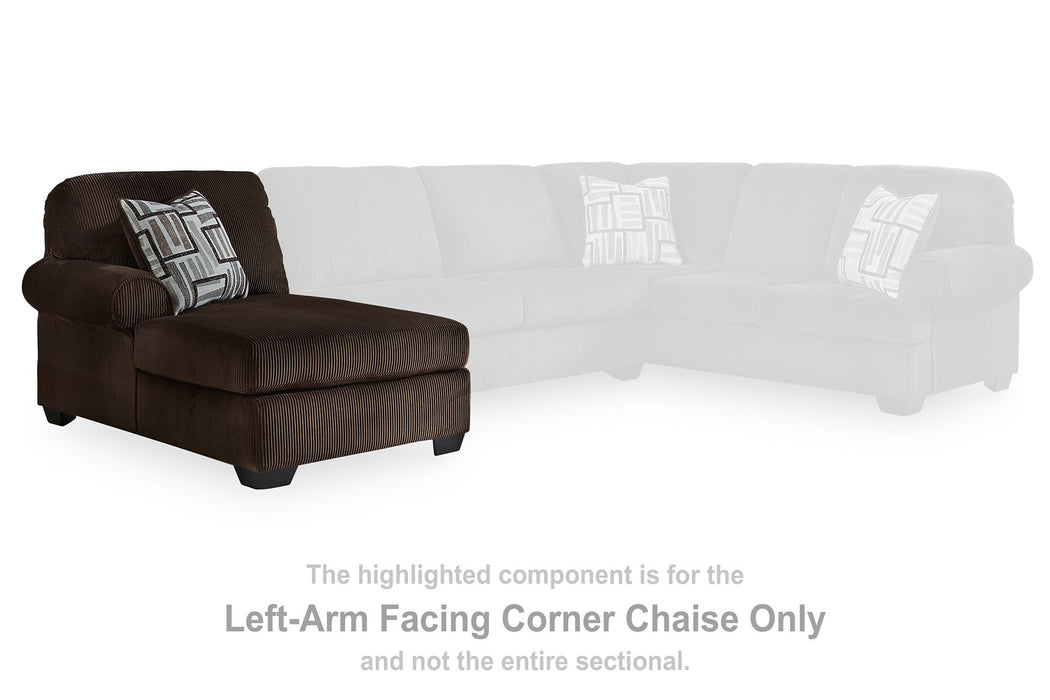 Kimlee Sectional with Double Chaise - Hometown Comfort Station
