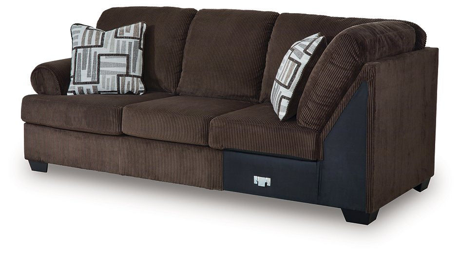 Kimlee Sectional with Chaise - Hometown Comfort Station