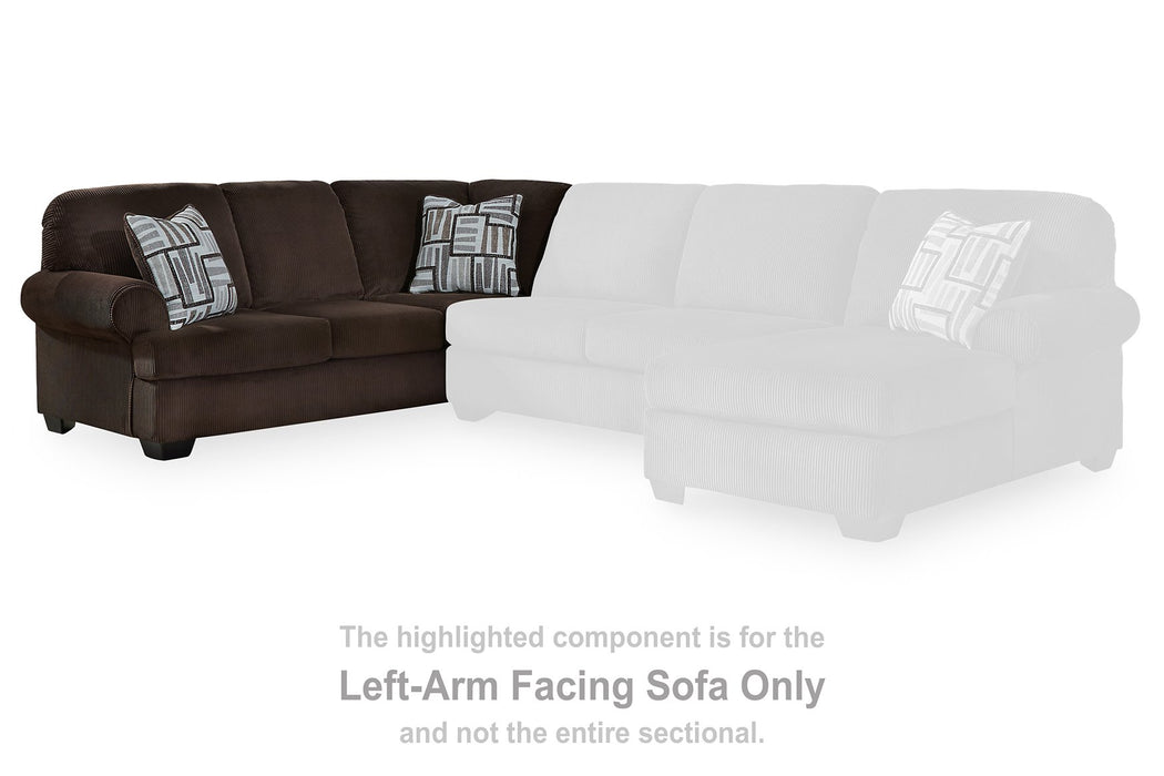 Kimlee Sectional with Chaise - Hometown Comfort Station