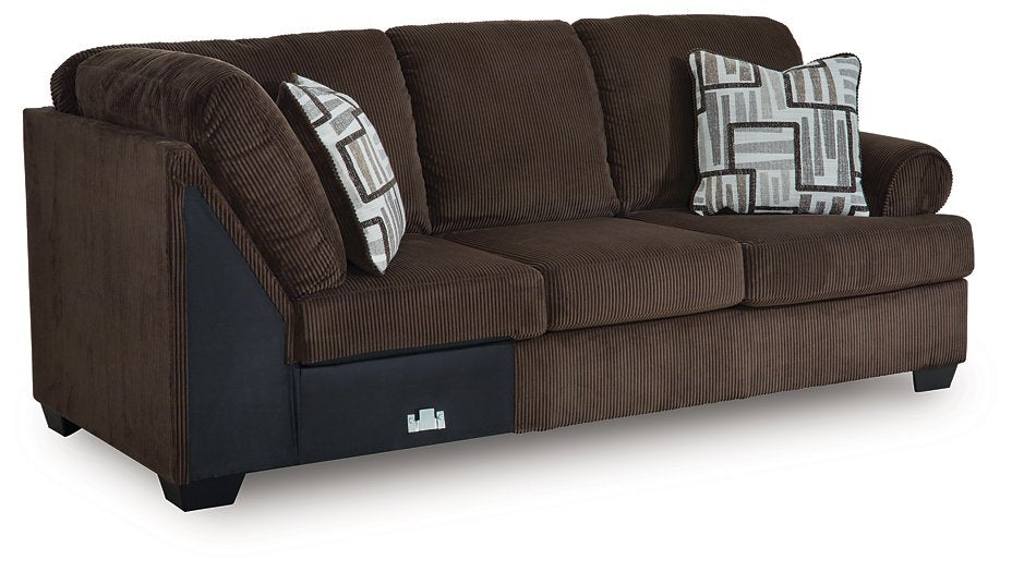 Kimlee Sectional with Chaise - Hometown Comfort Station
