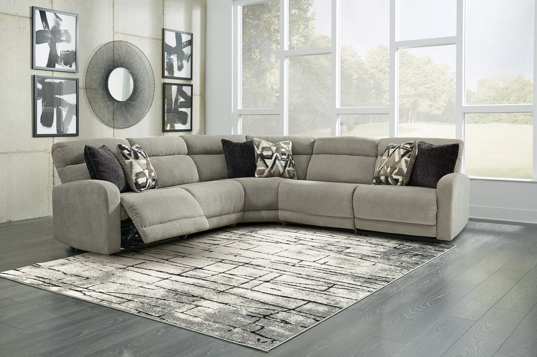 Colleyville Power Reclining Sectional - Hometown Comfort Station