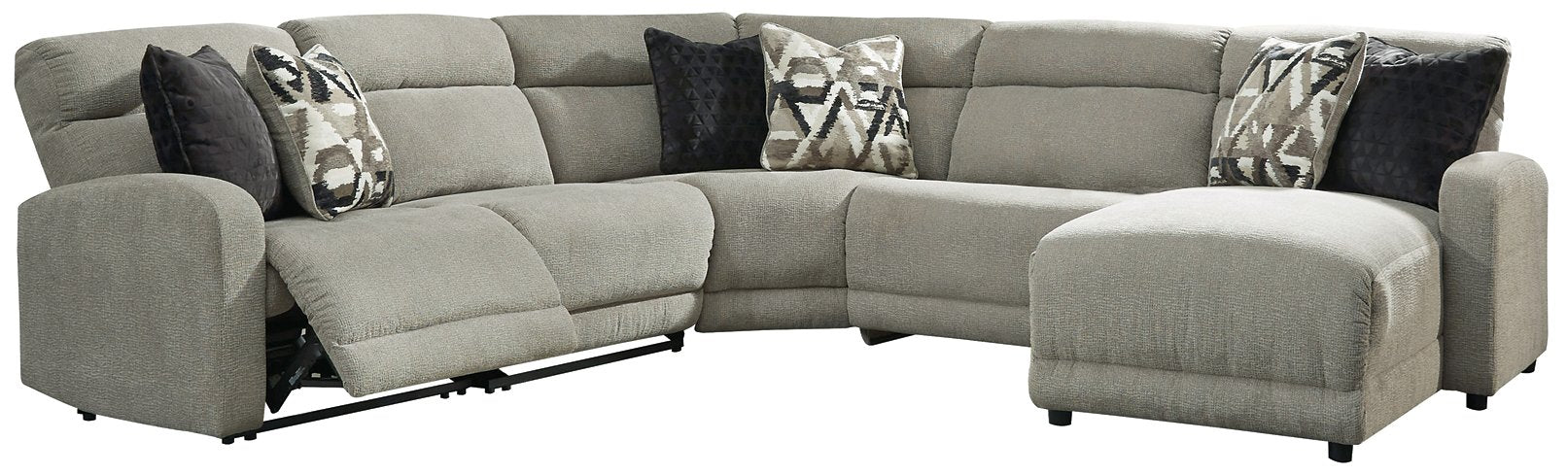 Colleyville Power Reclining Sectional - Hometown Comfort Station