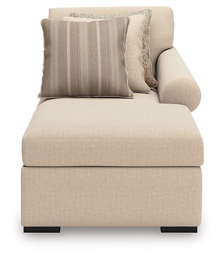 LadyMae Sectional with Chaise - Hometown Comfort Station