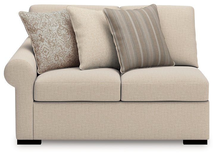 LadyMae Sectional with Chaise - Hometown Comfort Station