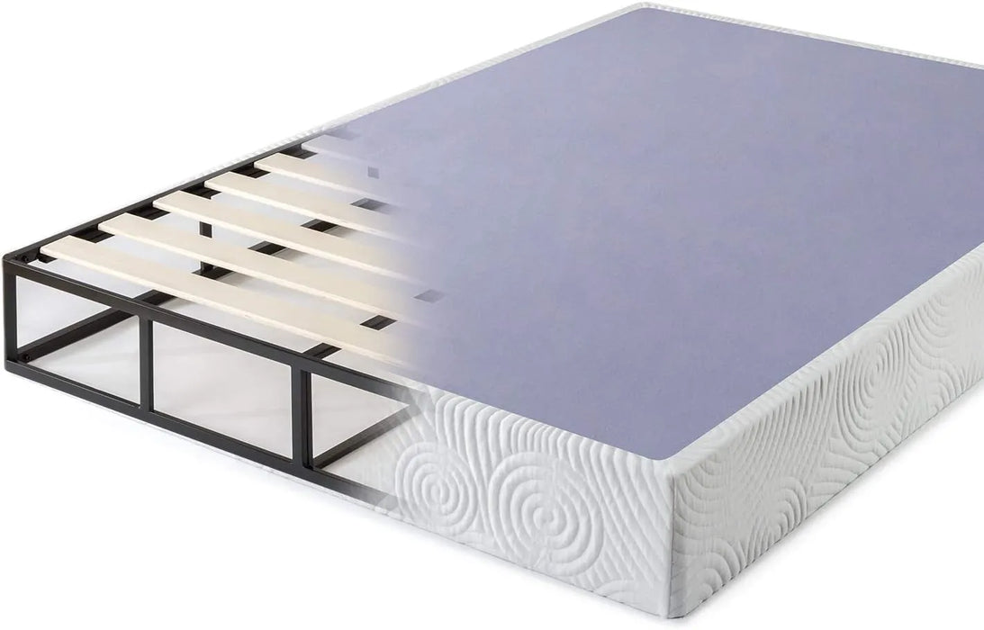 FDN 9 Inch Metal Box Foundation with Gray Fabric Cover and Optional 6 Inch Legs