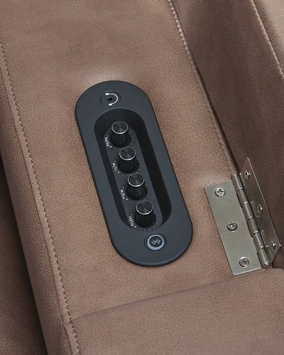 Lorrenton Power Glider Recliner with Audio System - Hometown Comfort Station