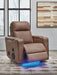 Lorrenton Power Glider Recliner with Audio System - Hometown Comfort Station