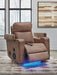 Lorrenton Power Glider Recliner with Audio System - Hometown Comfort Station