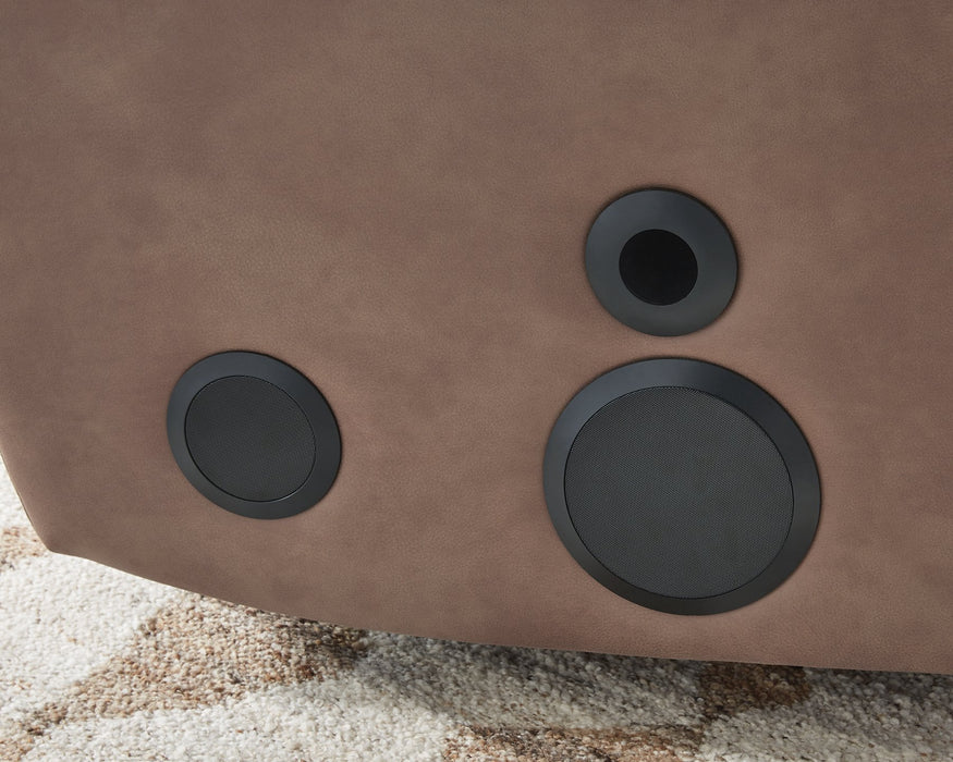 Lorrenton Power Glider Recliner with Audio System - Hometown Comfort Station