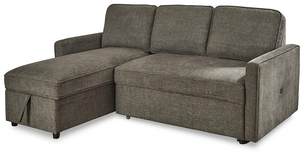 Kerle 2-Piece Sectional with Pop Up Bed image