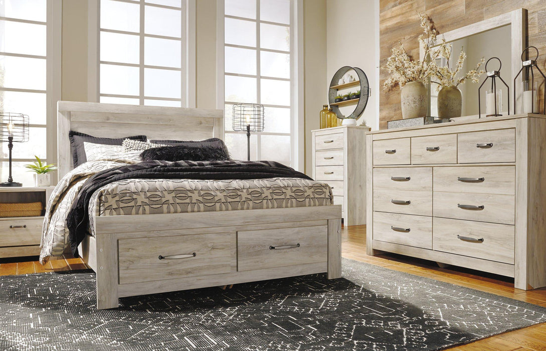 Bellaby Bed with 2 Storage Drawers - Hometown Comfort Station