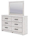 Cayboni Dresser and Mirror - Hometown Comfort Station