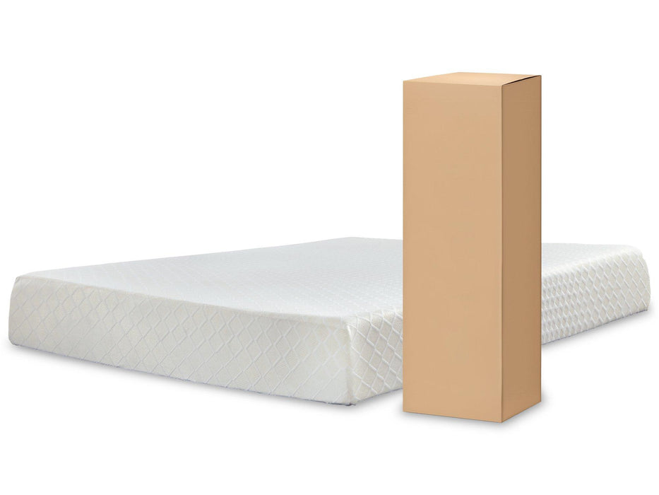 10 Inch Chime Memory Foam Mattress Set - Hometown Comfort Station