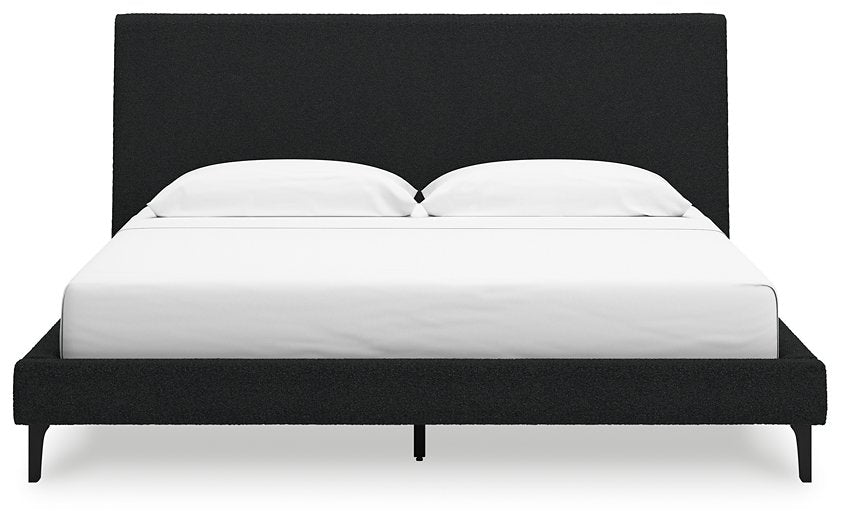 Cadmori Upholstered Bed with Roll Slats