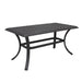 Aluminum Coffee Table - Espresso Brown image