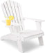 Polystyrene Adirondack Chair - White image