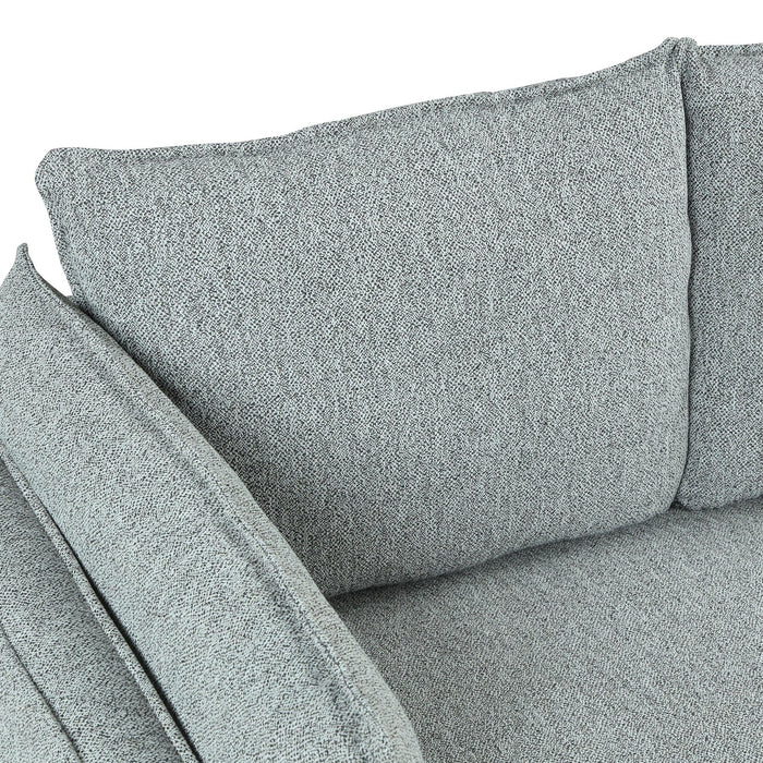 56"Modern Style Sofa Linen Fabric Loveseat Small Love Seats Couch for Small Spaces,Living Room,Apartment