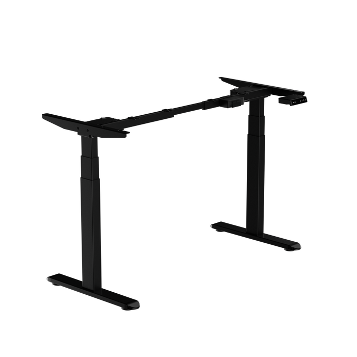 Electric Stand up Desk Frame - ErGear Height Adjustable Table Legs Sit Stand Desk Frame Up to  Ergonomic Standing Desk Base Workstation Frame Only