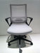 Ardamore Fixed Armrest Adjustable Height Swivel Office Chair Black Wengue and Smokey Oak image