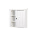 Bathroom Wooden Wall Cabinet with a Door 20.86x5.71x20 inch image
