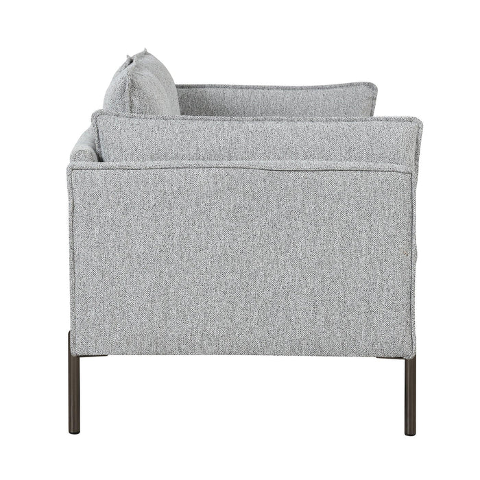 56"Modern Style Sofa Linen Fabric Loveseat Small Love Seats Couch for Small Spaces,Living Room,Apartment