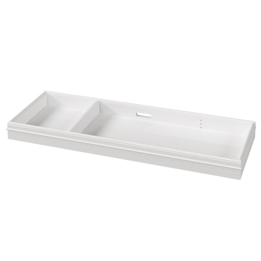Changing Topper, Removable Changing Tray, White image