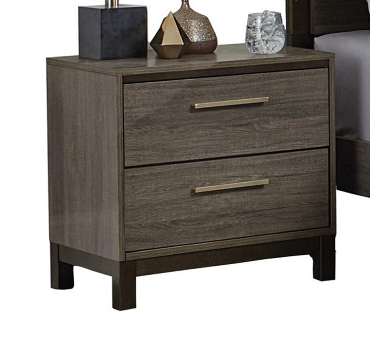 Vestavia 2 Drawer Nightstand in Gray 1936-4