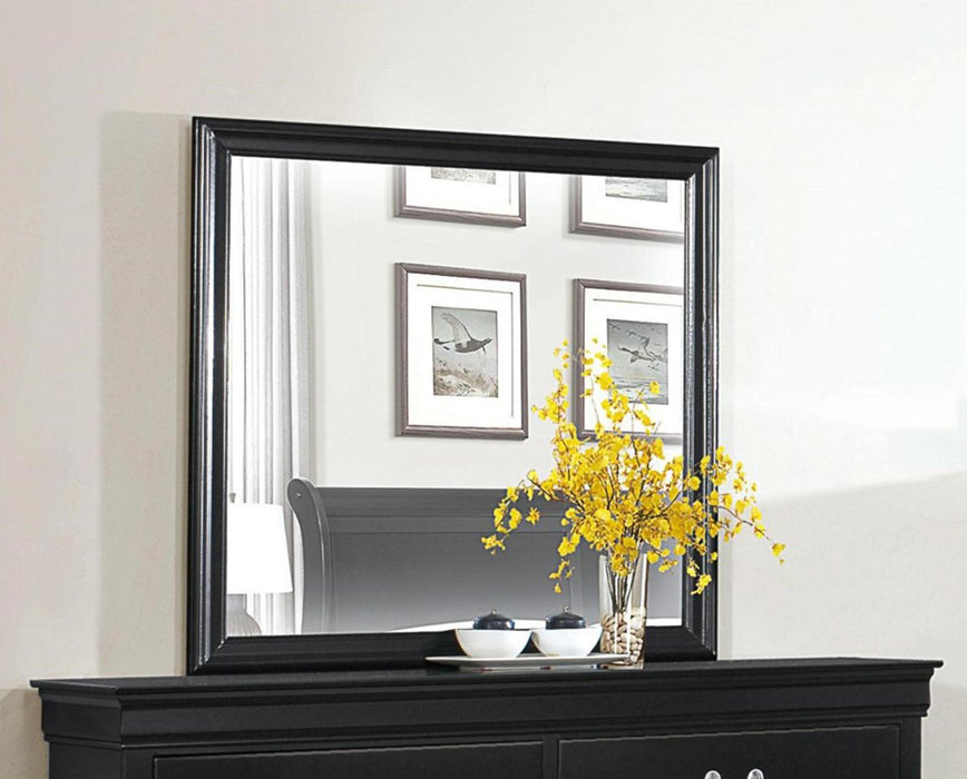 Mayville Mirror in Black 2147BK-6