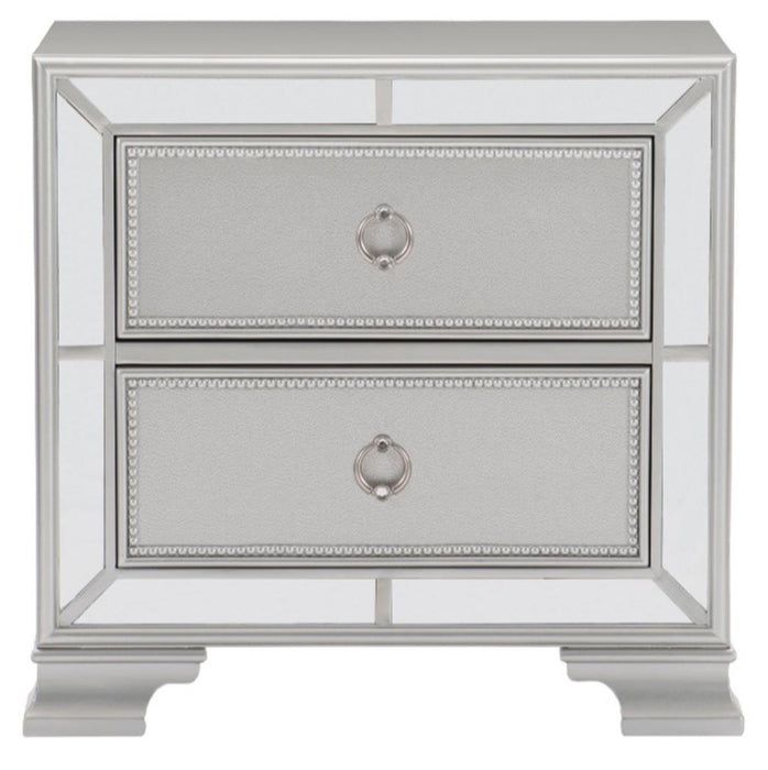 Avondale Nightstand in Silver 1646-4