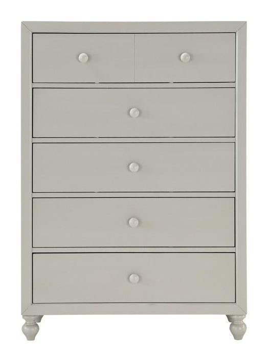 Wellsummer 5 Drawer Chest in Gray 1803GY-9