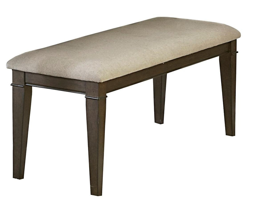 Makah Bench in Dark Brown 5496-13