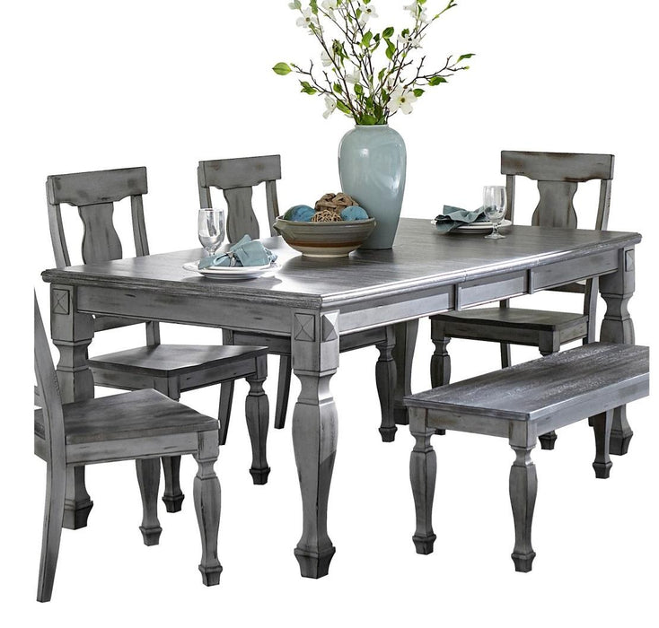 Fulbright Dining Table in Gray 5520-78