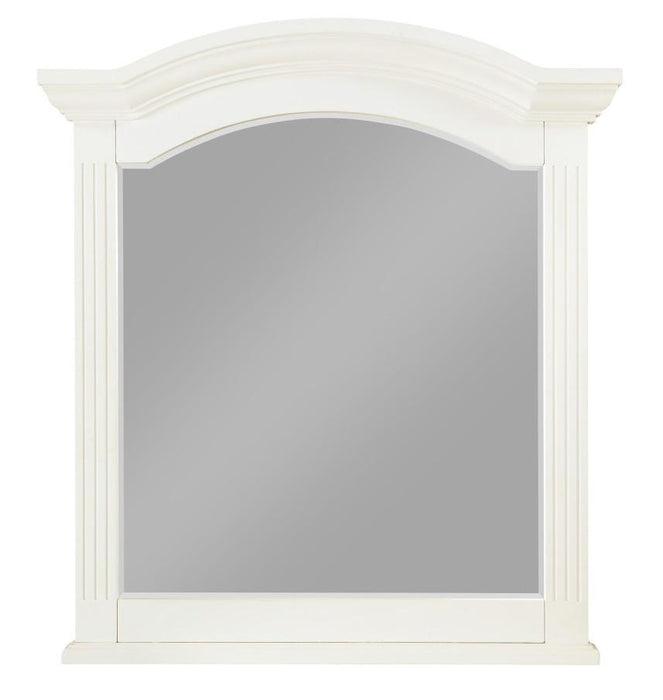 Meghan Mirror in White 2058WH-6