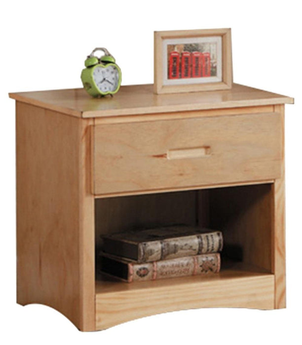 Bartly 1 Drawer Night Stand in Natural B2043-4