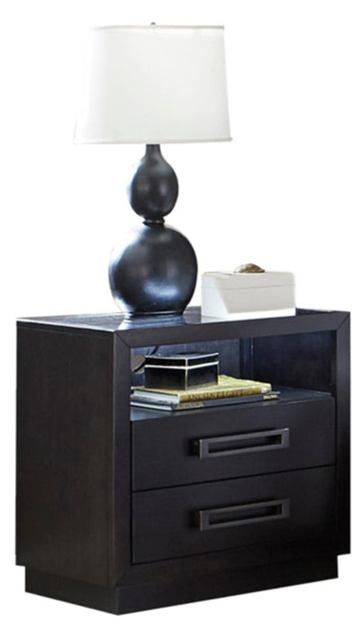 Larchmont Nightstand in Charcoal 5424-4