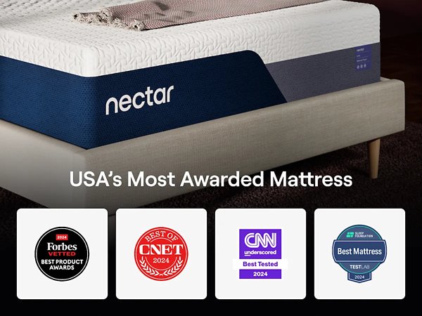 Nectar Luxe Memory Foam 5.1 Mattress - Hometown Comfort Station